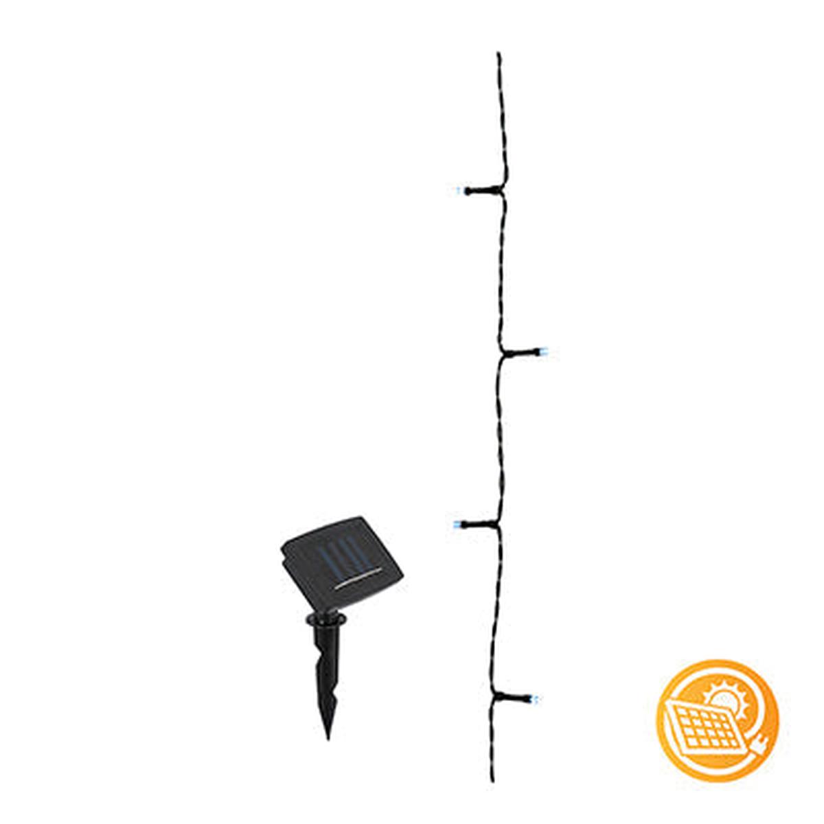 Eurolux Solar Fairy Light String LED 50 Lamps