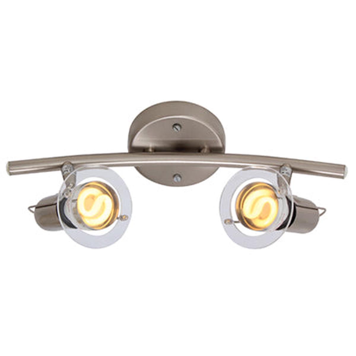 Eurolux Spotlight Mini Disc Bow 2 Light R50 Satin Chrome