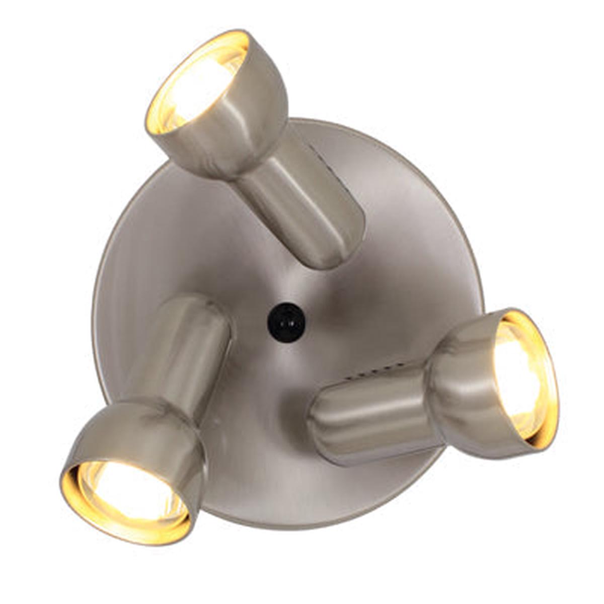 Eurolux Spotlight Turbo 3 Light R63 Satin Chrome