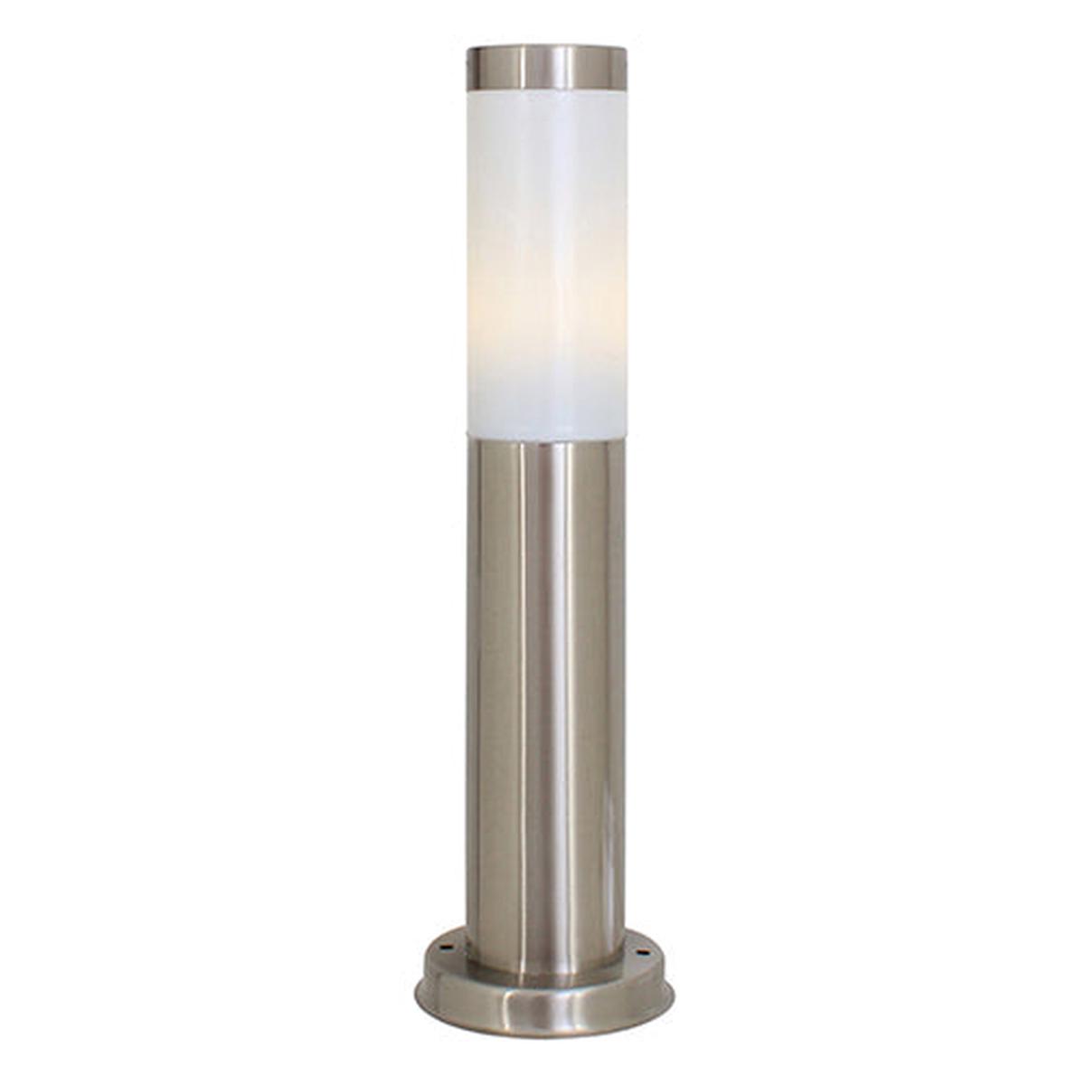 Eurolux Stainless Steel Plain Pedestal Satin Chrome