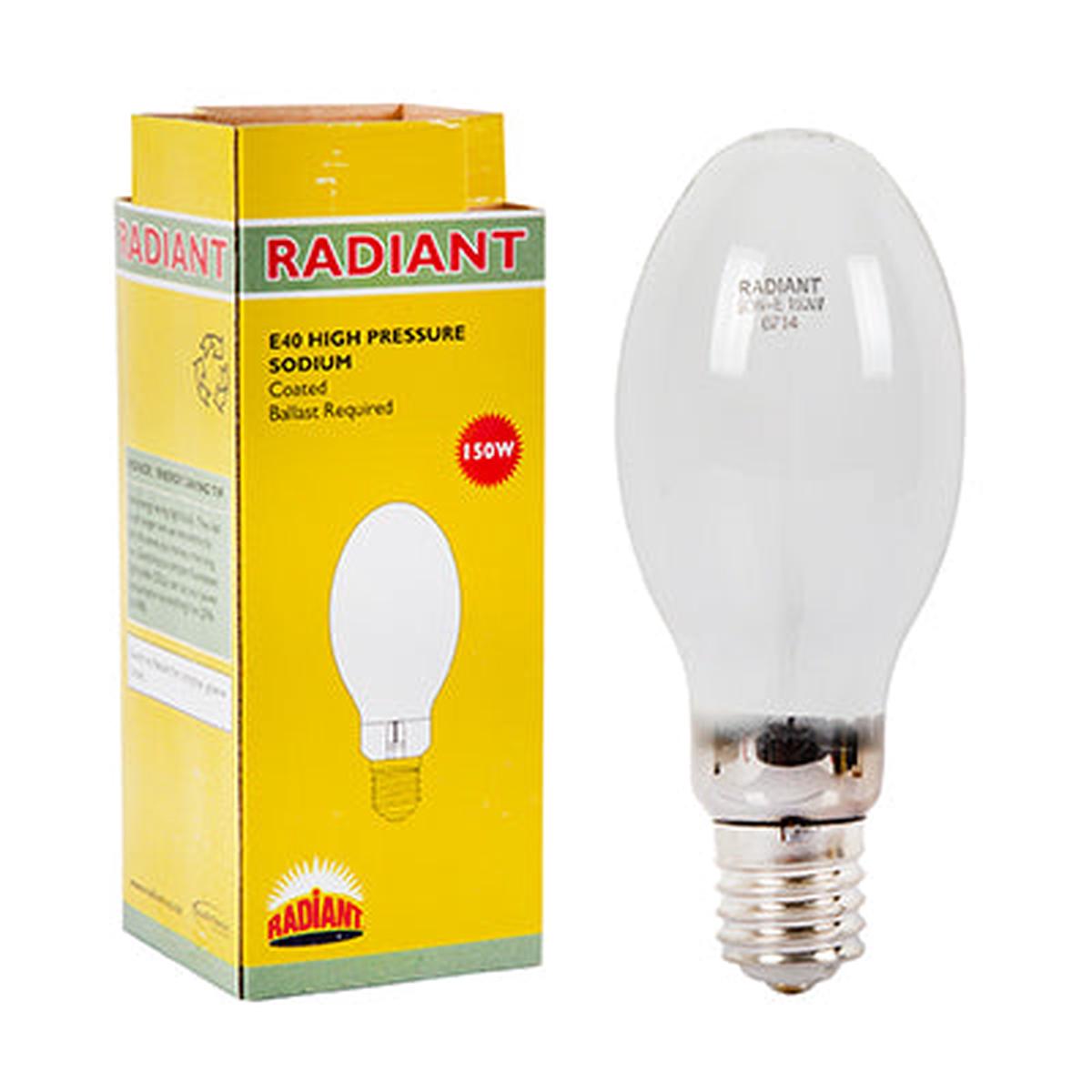 Radiant HPS Elliptical E40 150W 23000h