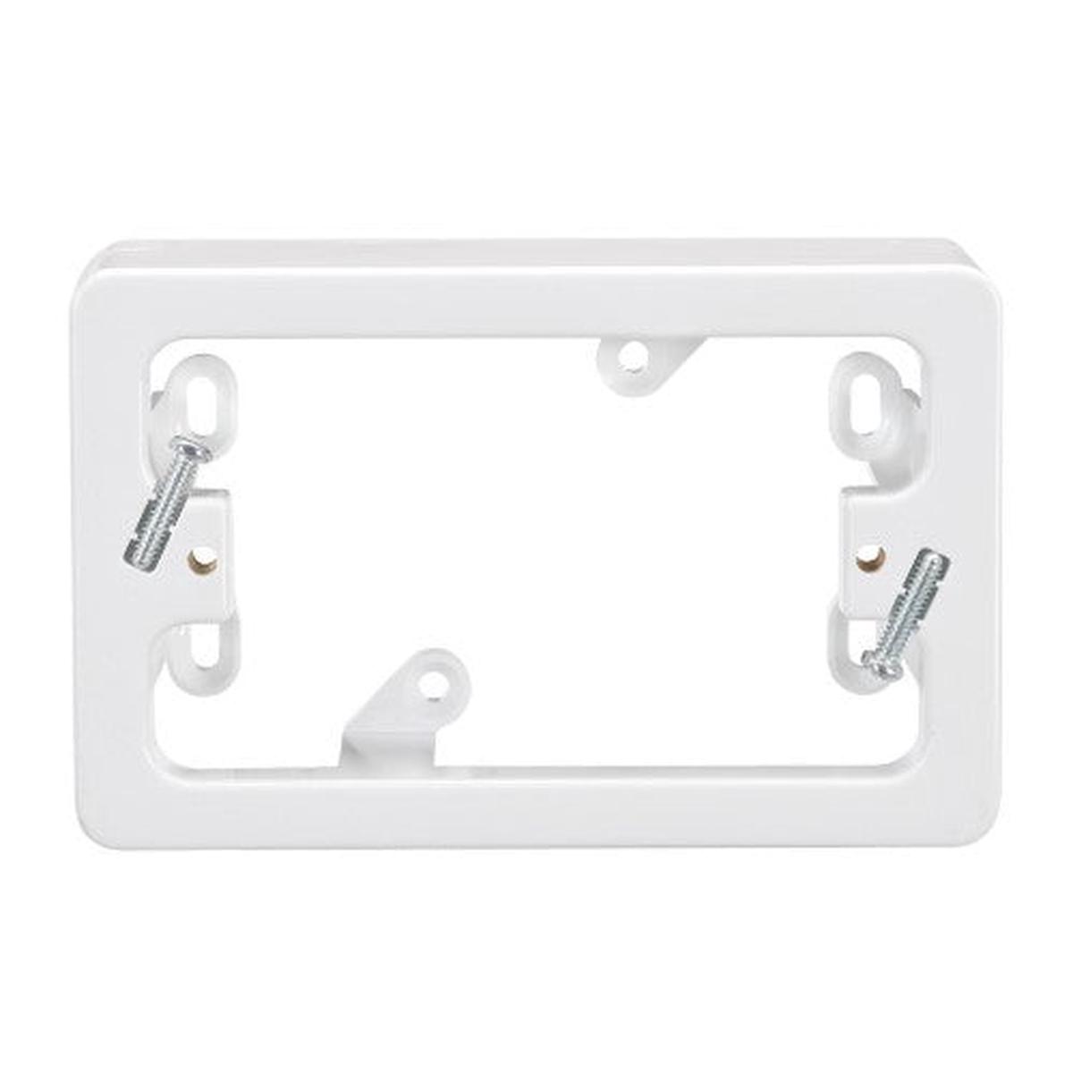 36MM MOUNTING BLOCK WHITE TS 240V SWITCH & GPO (8)