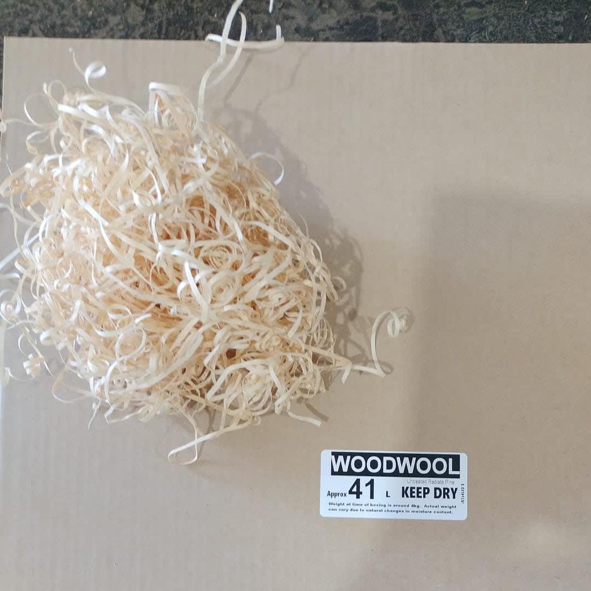 41L Woodwool, Coarse Grain 4kg 1 (Box)