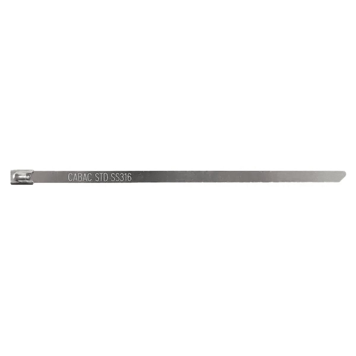 Cabac Stainless Steel 316 Standard Cable Tie 360 x 7.9mm 50 (Pack)