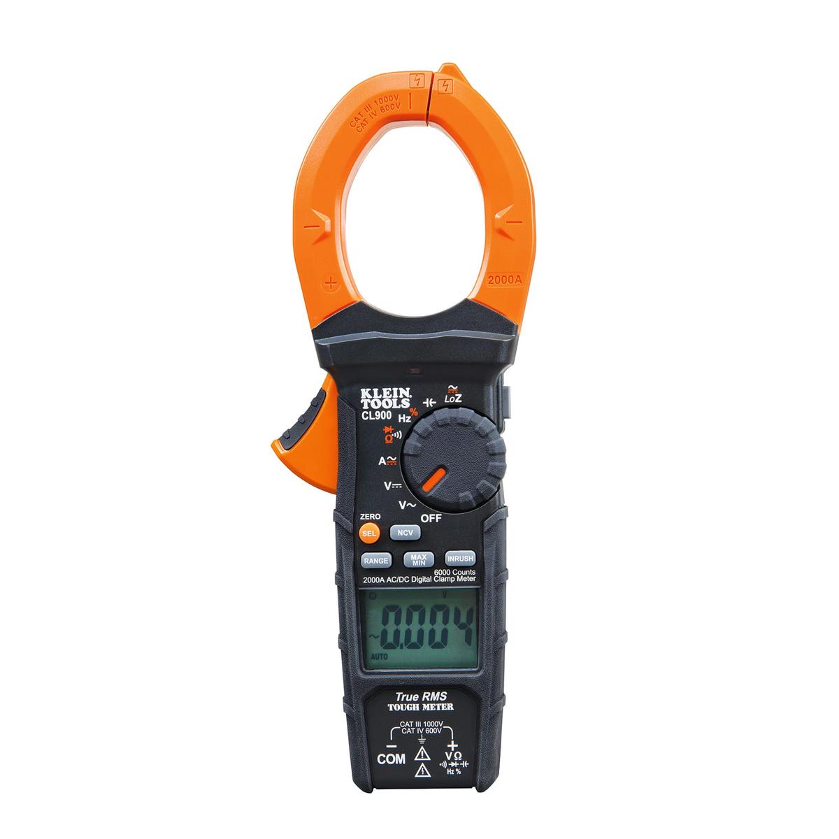 Klein Digital Clamp Meter 2000A 1000V ACDC (Each)
