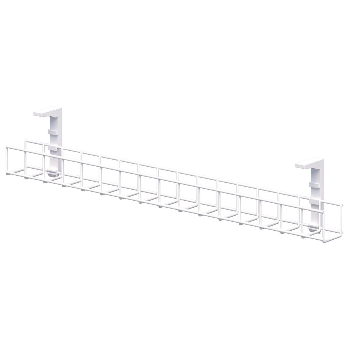 Wire Grid Cable Basket White (Each)