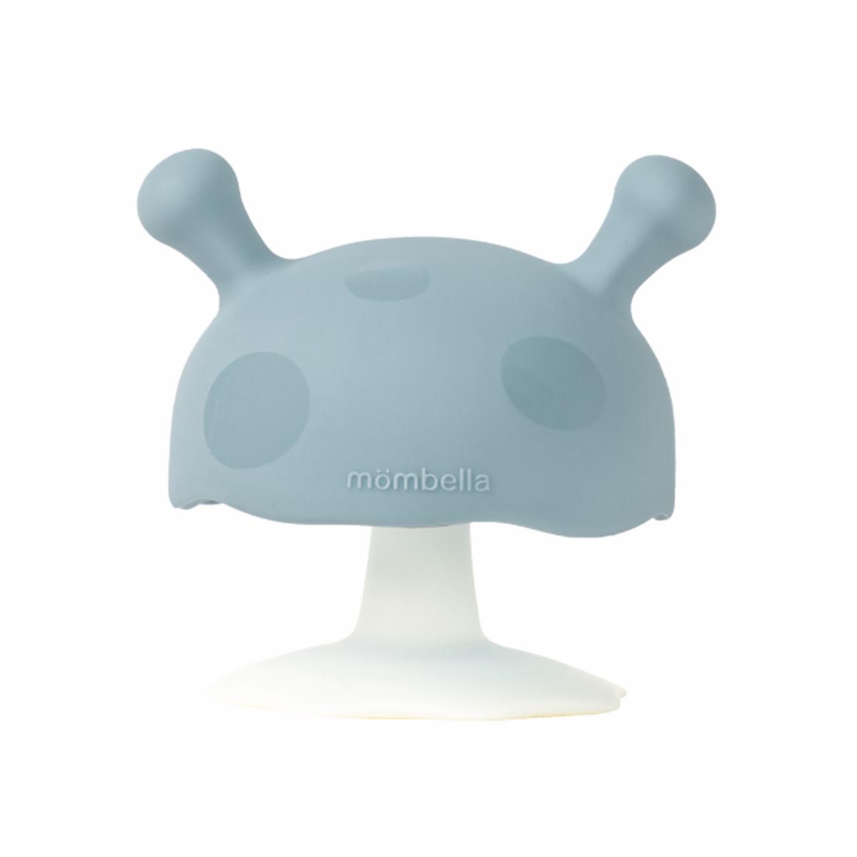 Mushroom Teether - Iron Green - Mombella