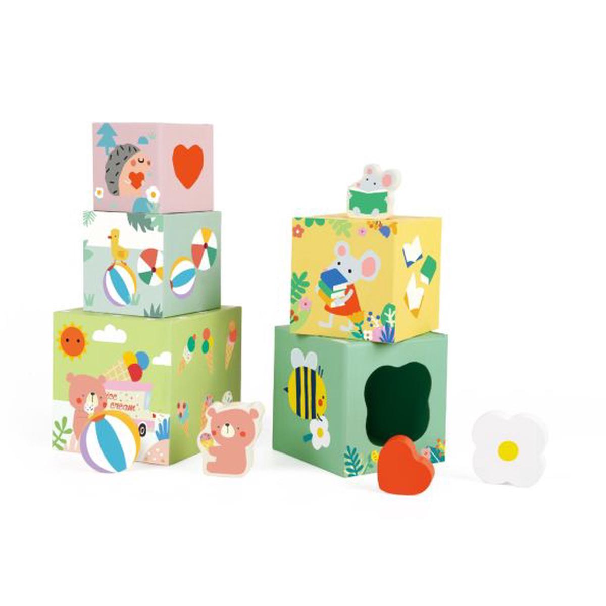 Forest Stacking Cubes - Classic World