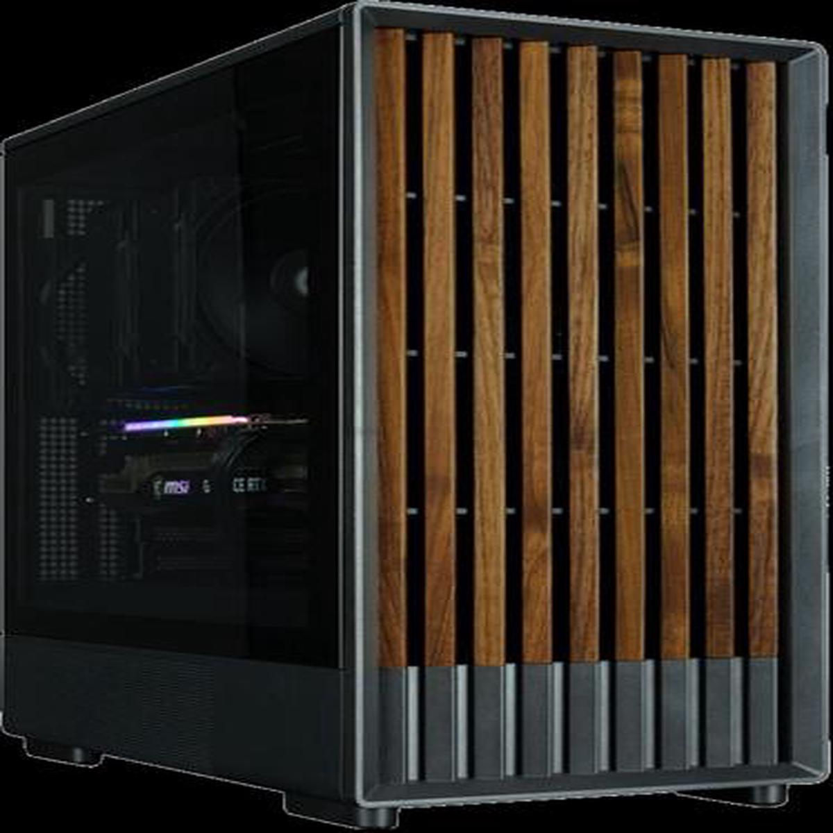 Zalman P10 Namu mATX Mini Tower Case Black