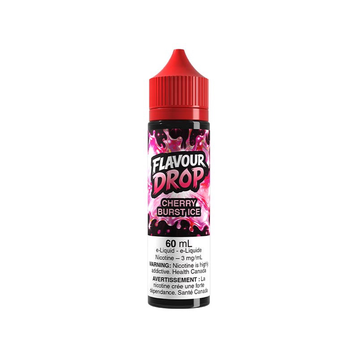 Cherry Burst Ice By Flavour Drop Vape Juice (MB)