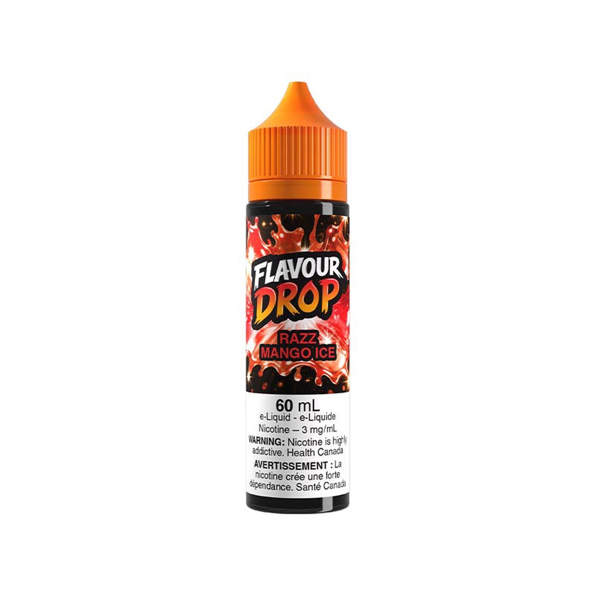 Razz Mango Ice By Flavour Drop Vape Juice