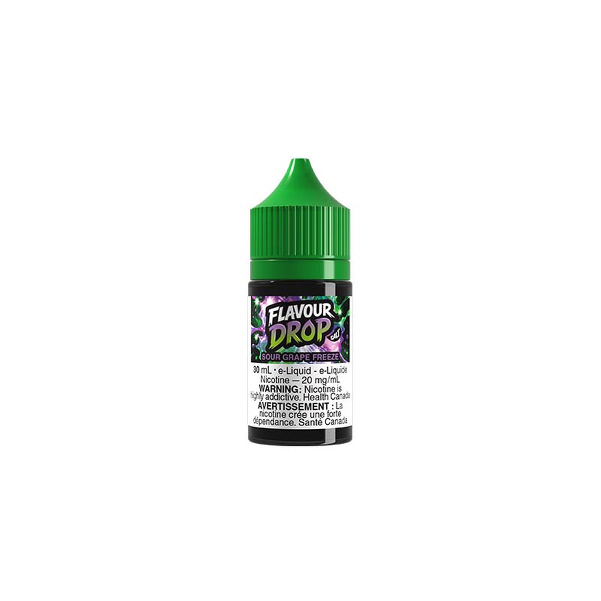 Sour Grape Freeze By Flavour Drop Salt Juice (AB)