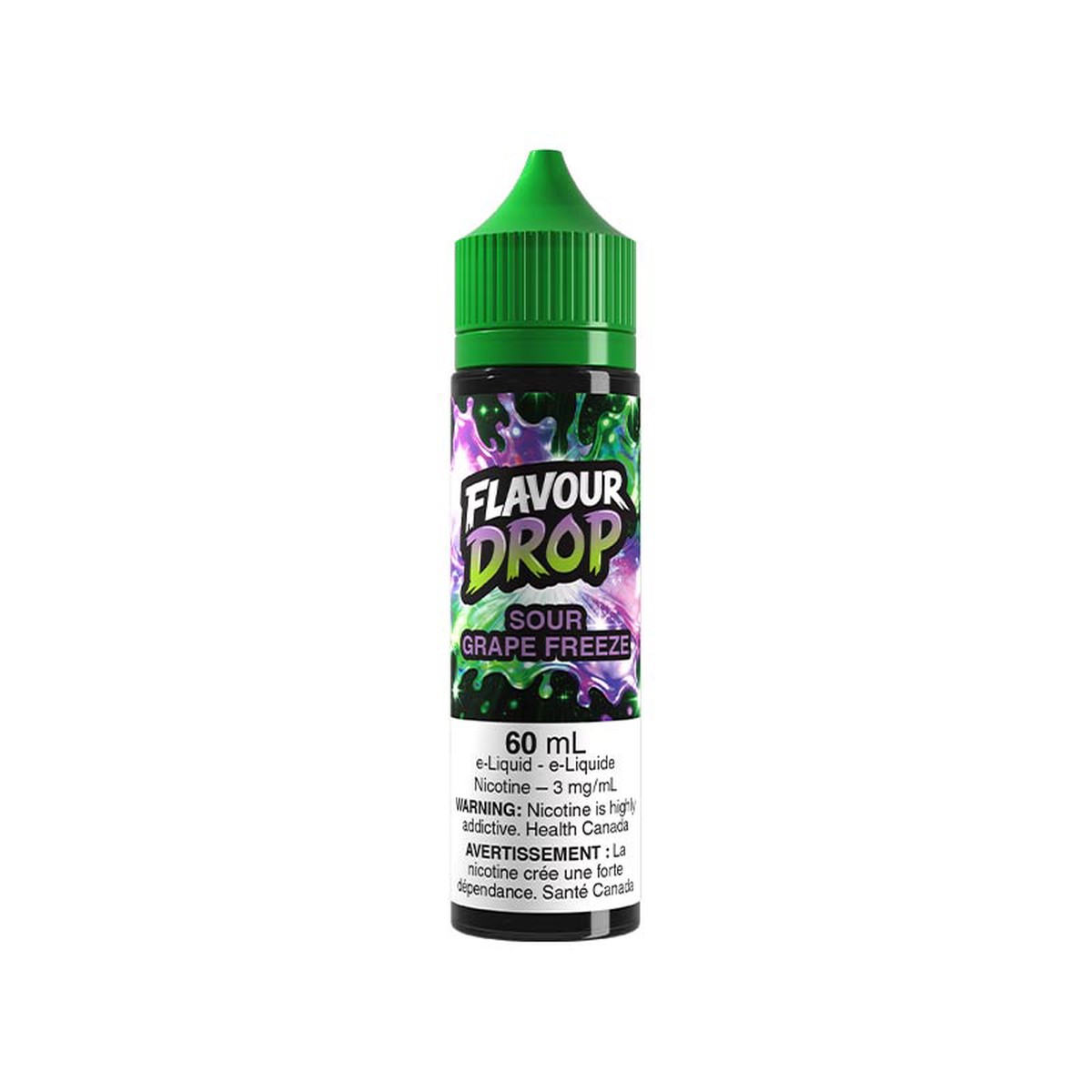 Sour Grape Freeze By Flavour Drop Vape Juice (MB)