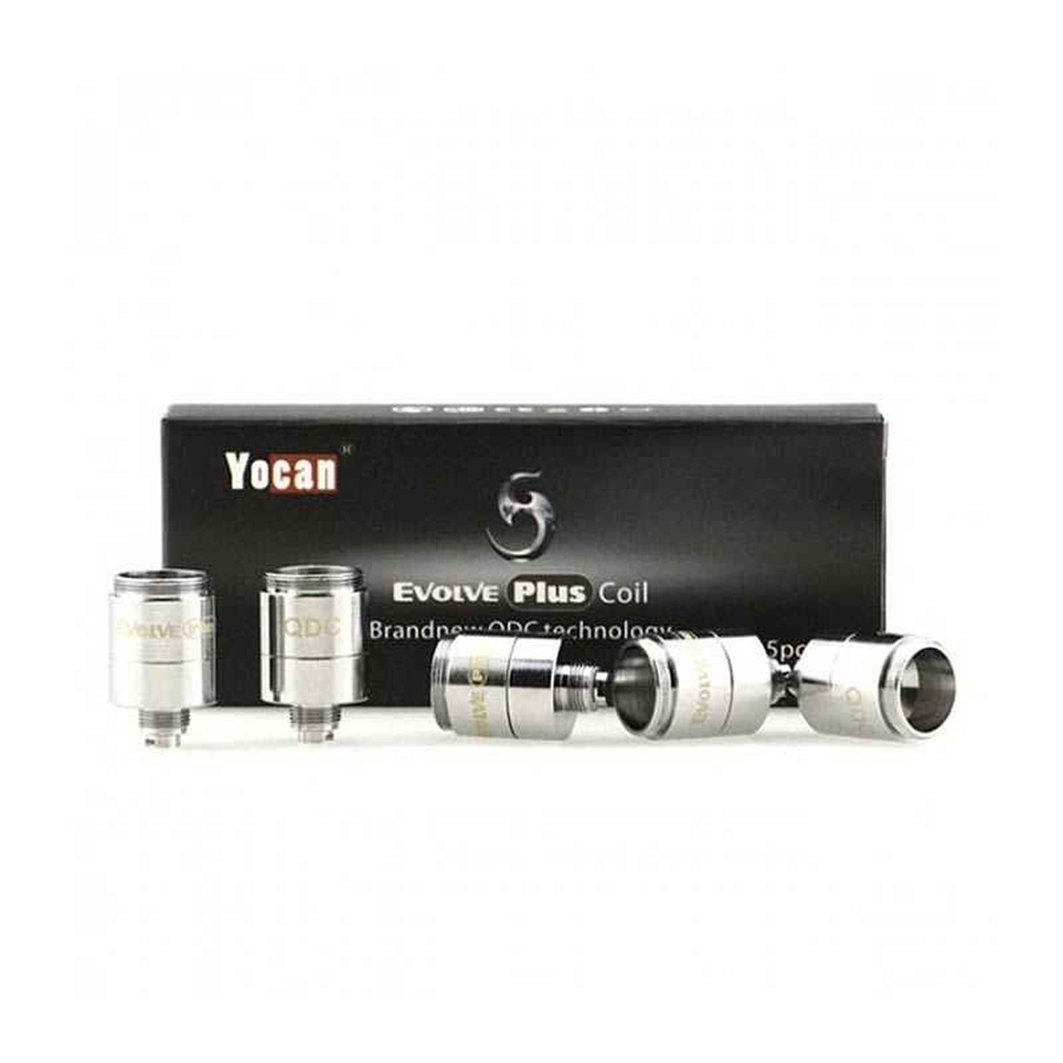 Yocan Evolve Plus Quartz Dual Coil (5 Pack)