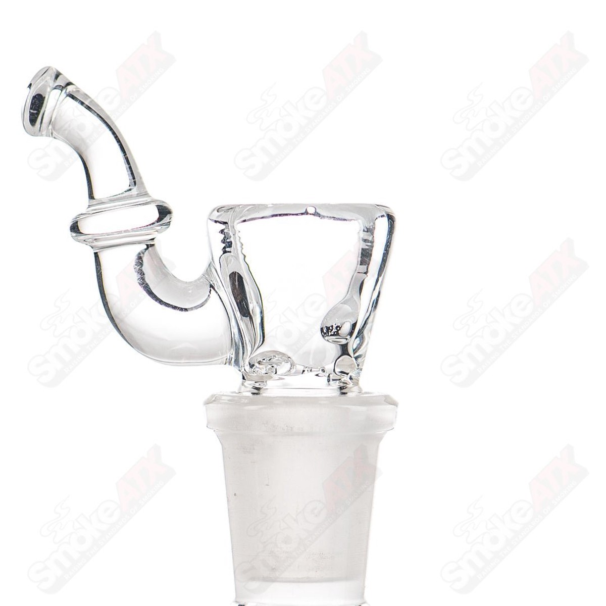 #1 14mm Multi Hole Clear Sherlock Bowl by Jmass