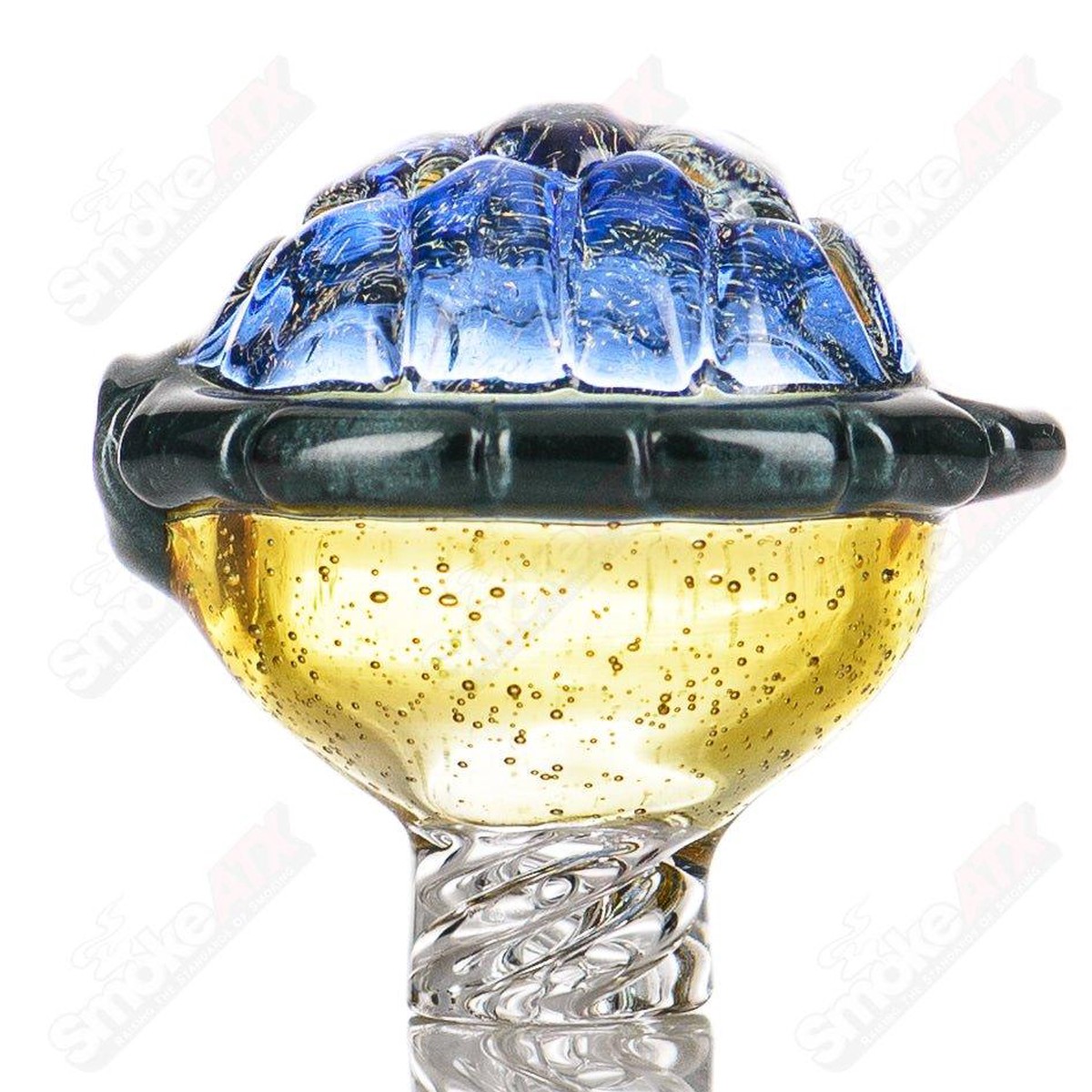 #1 Shell Spin Bubble Cap Turtle Time Glass