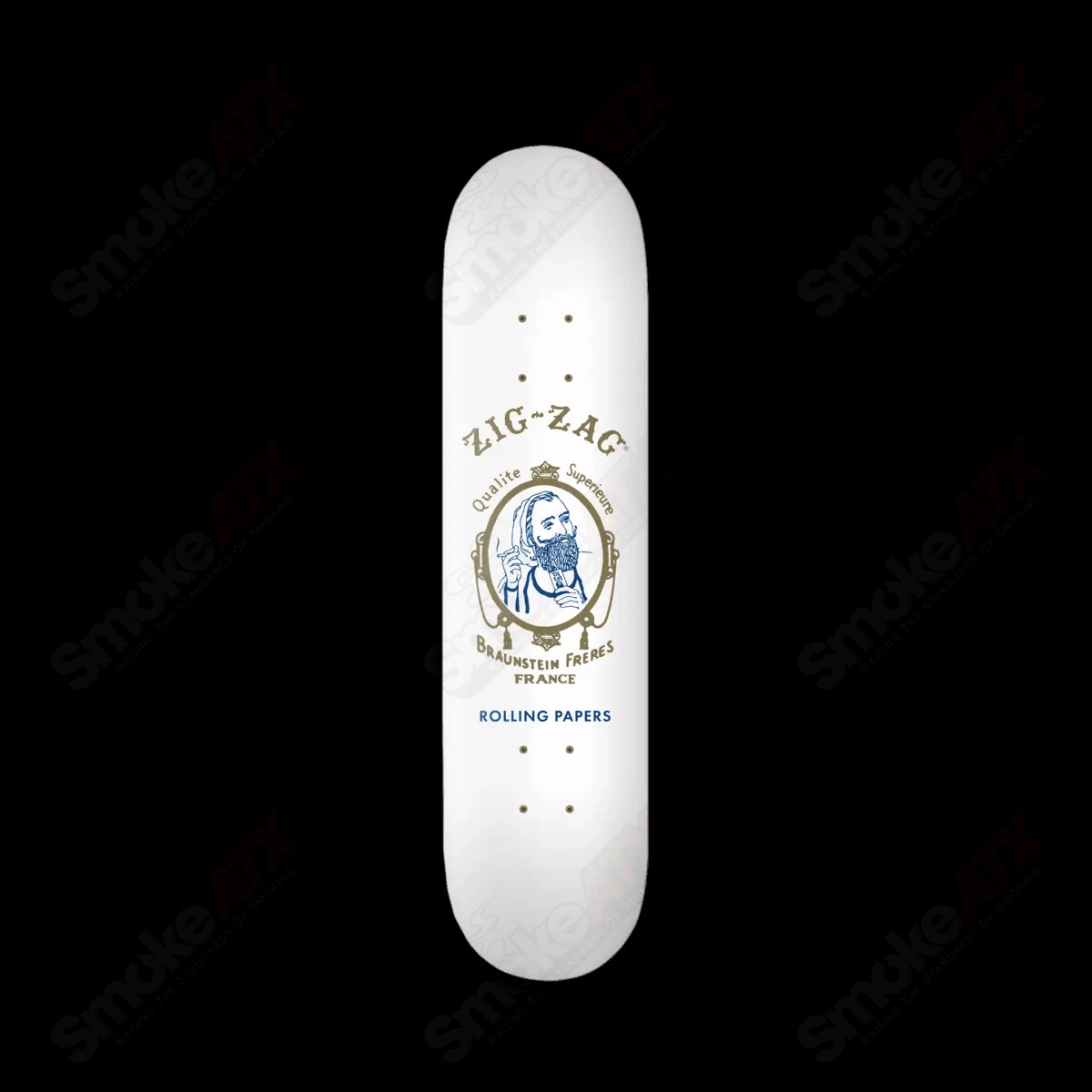 ZIG-ZAG ORIGINAL WHITE SKATEBOARD