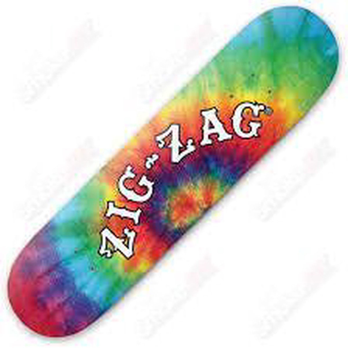 ZIG-ZAG TIE-DYE SKATEBOARD