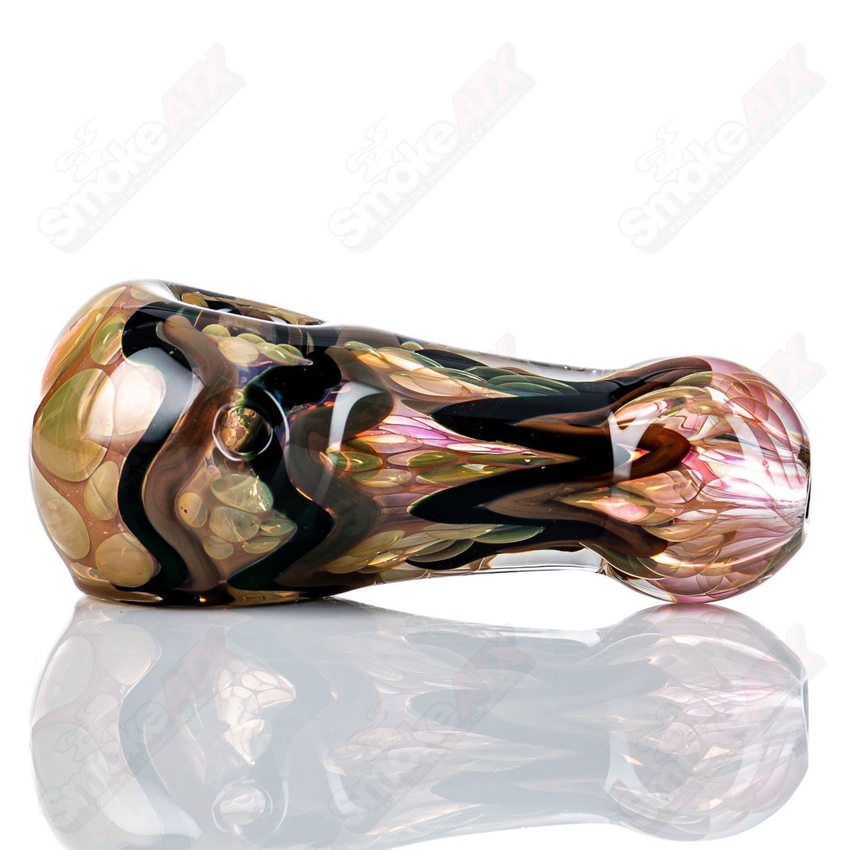 #1 Gold & Silver Fume I/O Spoon by Shane Smith