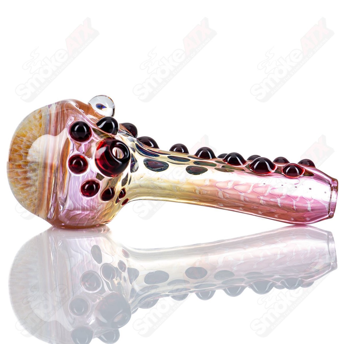 #1 Honeycomb Spoon by Splatt Glass