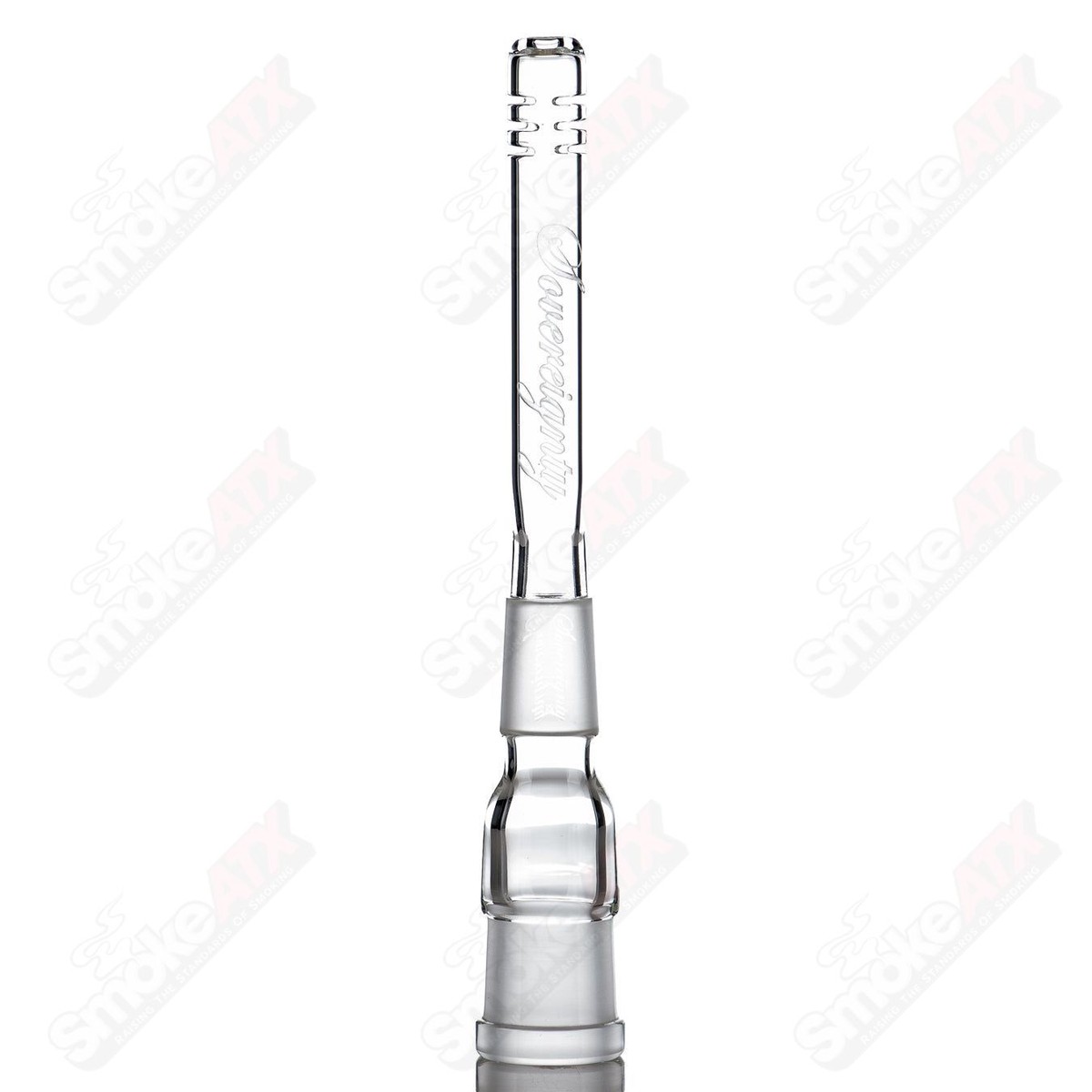 18/18mm 5" Slitted Downstem Sovereignty Glass