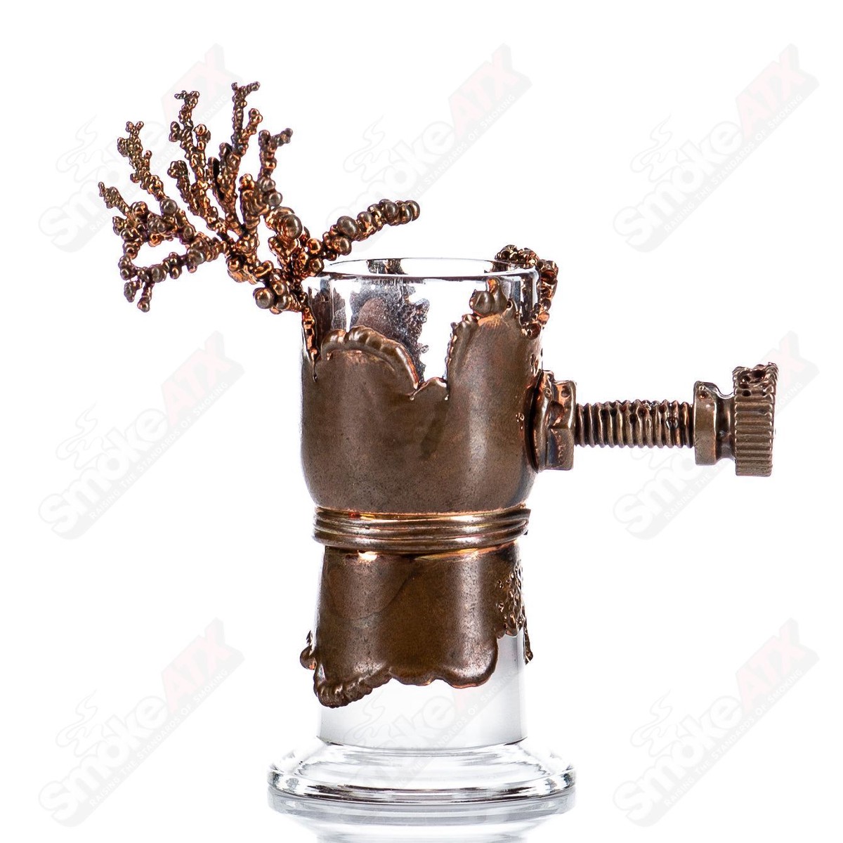 19mm Bronze Electroformed Dome by Snic Glass