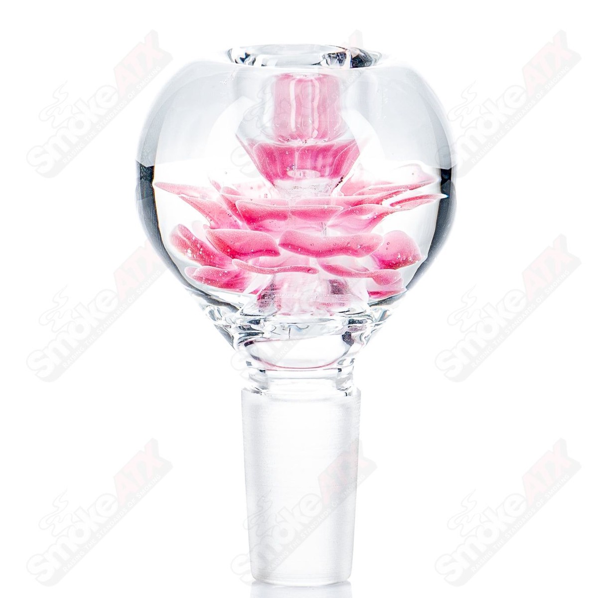 #3 14mm Flower Marble Bowl by Swan Glass