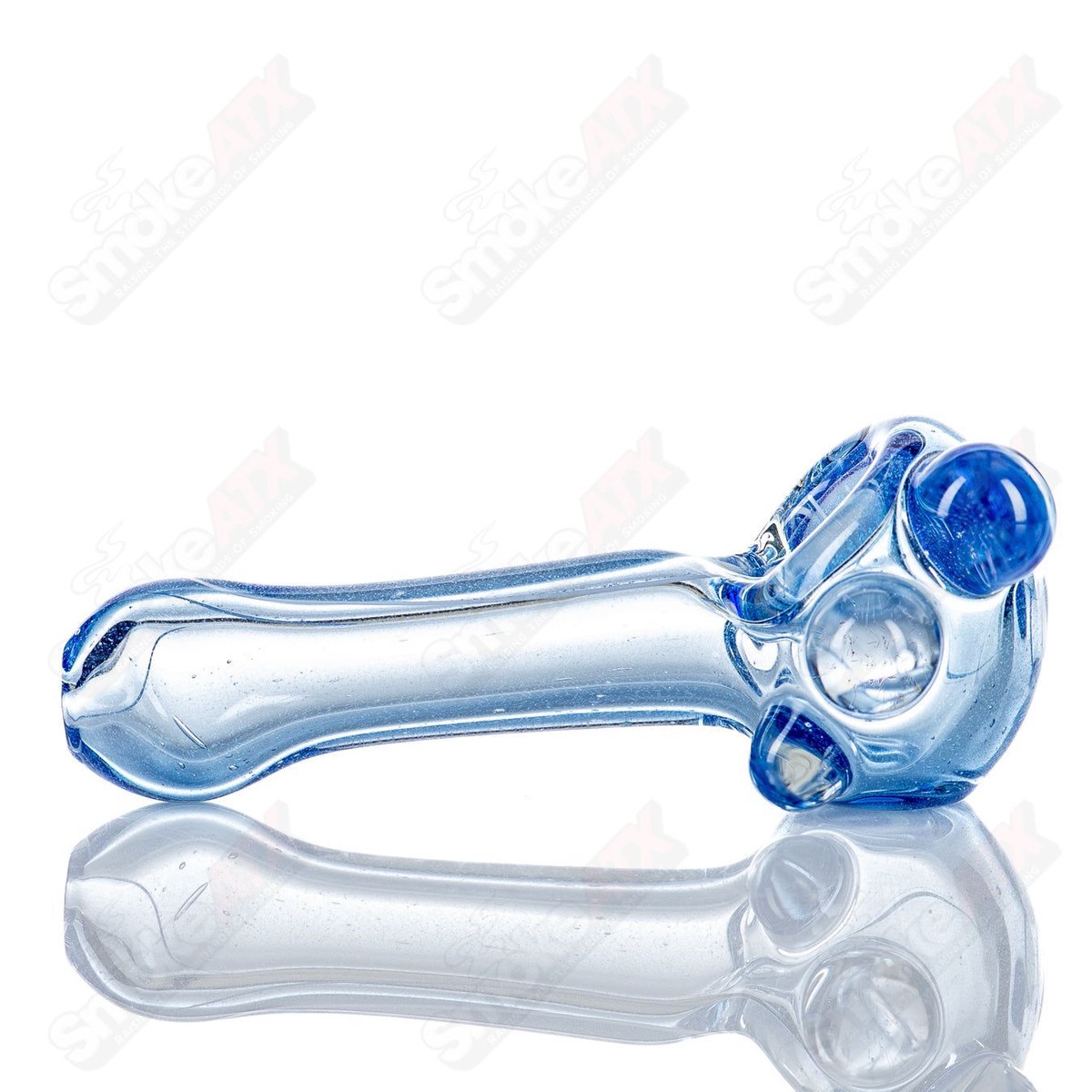 #1 Medium Dichro Spoon (Over Cobalt) by SPG