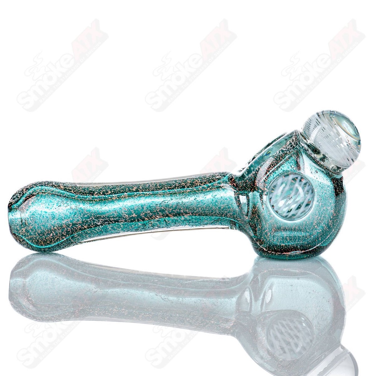 #1 Medium Dichro Spoon (Over Lake) by SPG