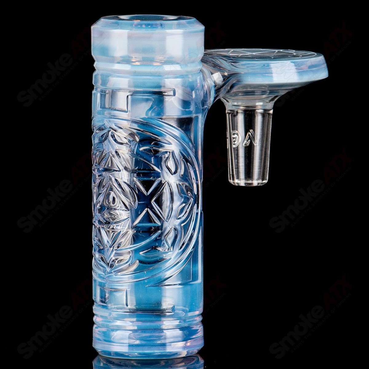 Shifty Merkaba Flower Dry Catcher Avant-Garde Glass