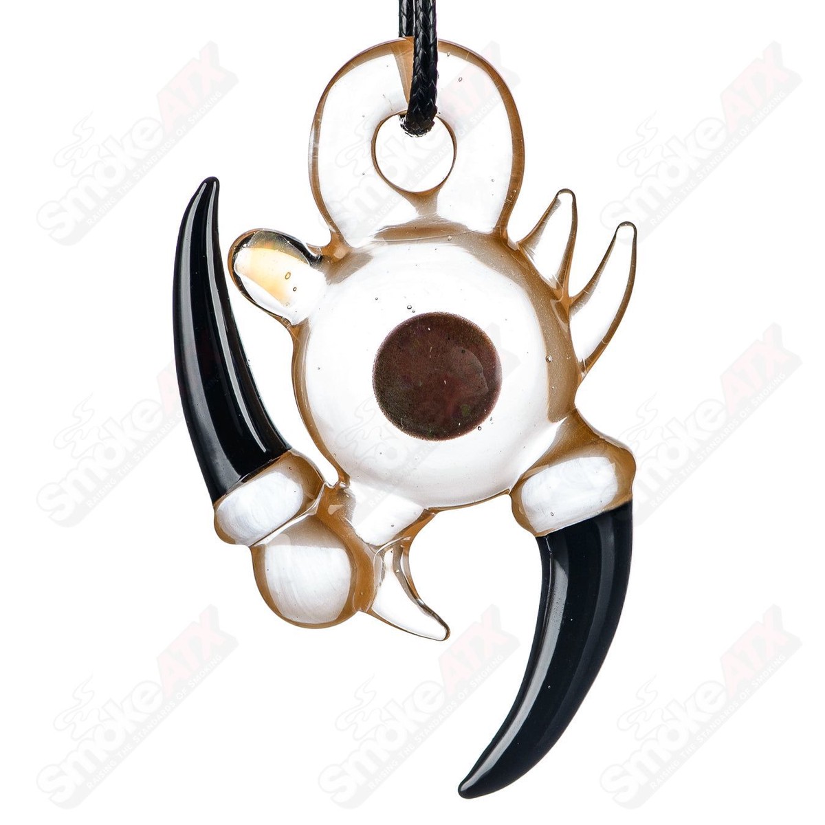 #1 Horn Pendant Goba Glass