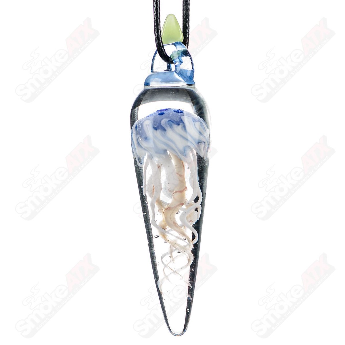 #1 Jellyfish Pendant Torched Earth
