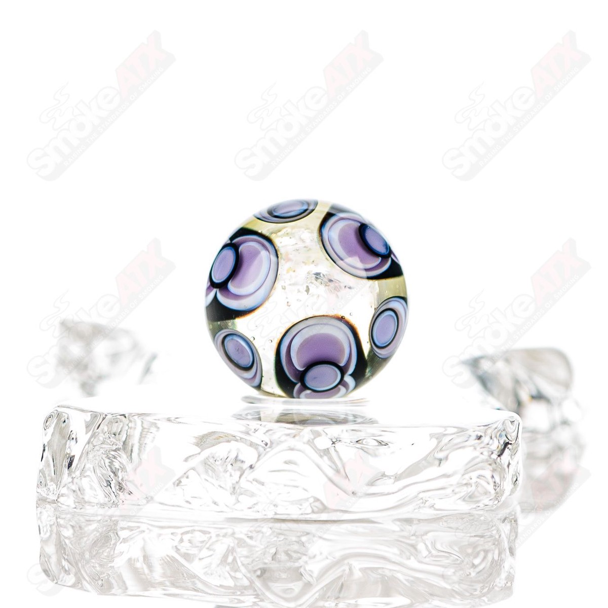 Dot Stacked Opal Mib (Citrine/ Lucy/ Empire/ Lotus/ Galaxy) Indo Glass