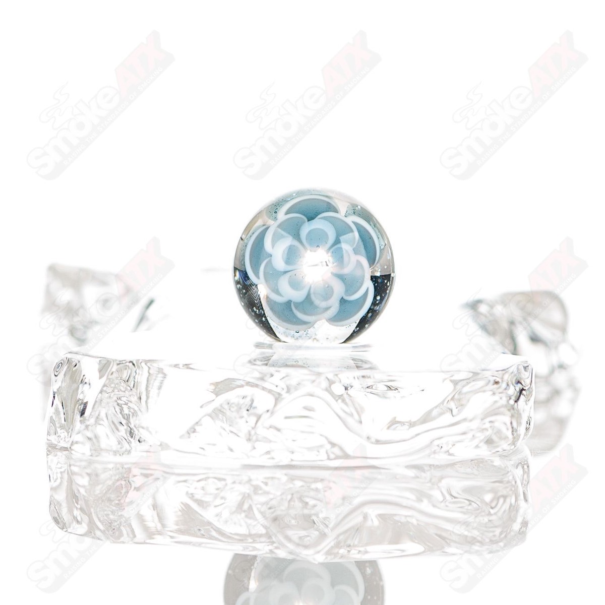 Dotstack Opal Mini Mib (Blue-Stardust/ Lotus) Indo Glass