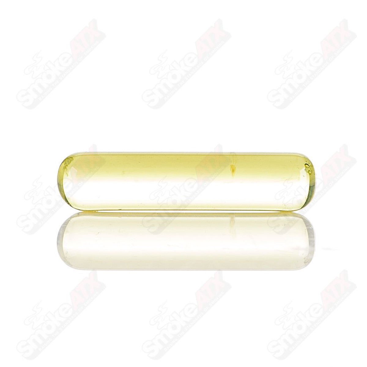 Large Citrine Pill Indo Glass