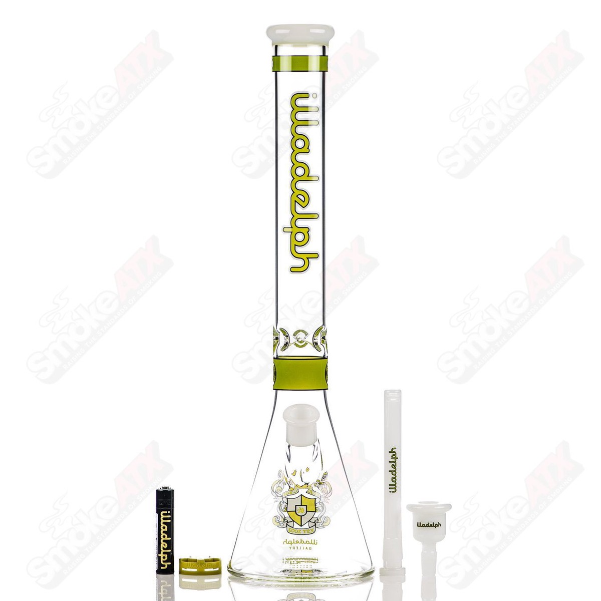 19" (Lime) Signature Series Medium Beaker Illadelph