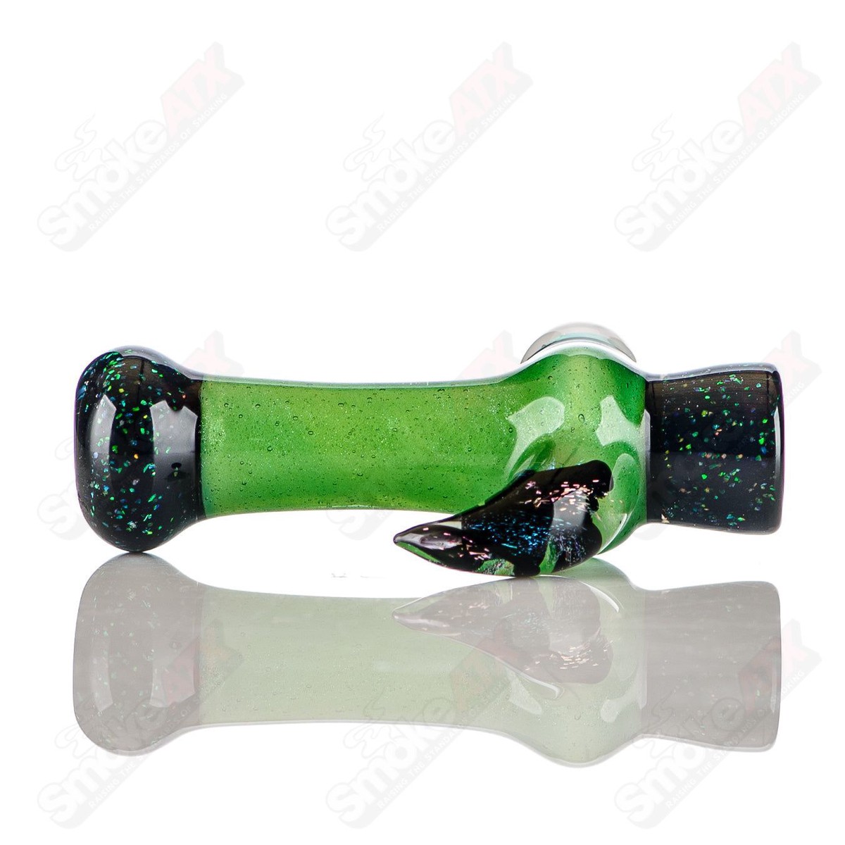 Green Chillum with Horn + Opal Accents Jeremy from Oregon