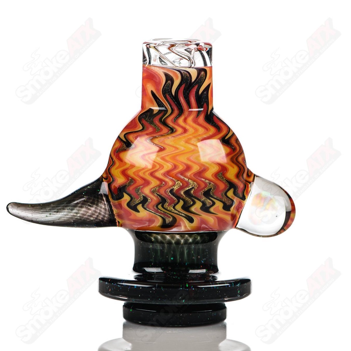 Wig Wag Spinner Cap by Glass Carpenter & Glassical Creations