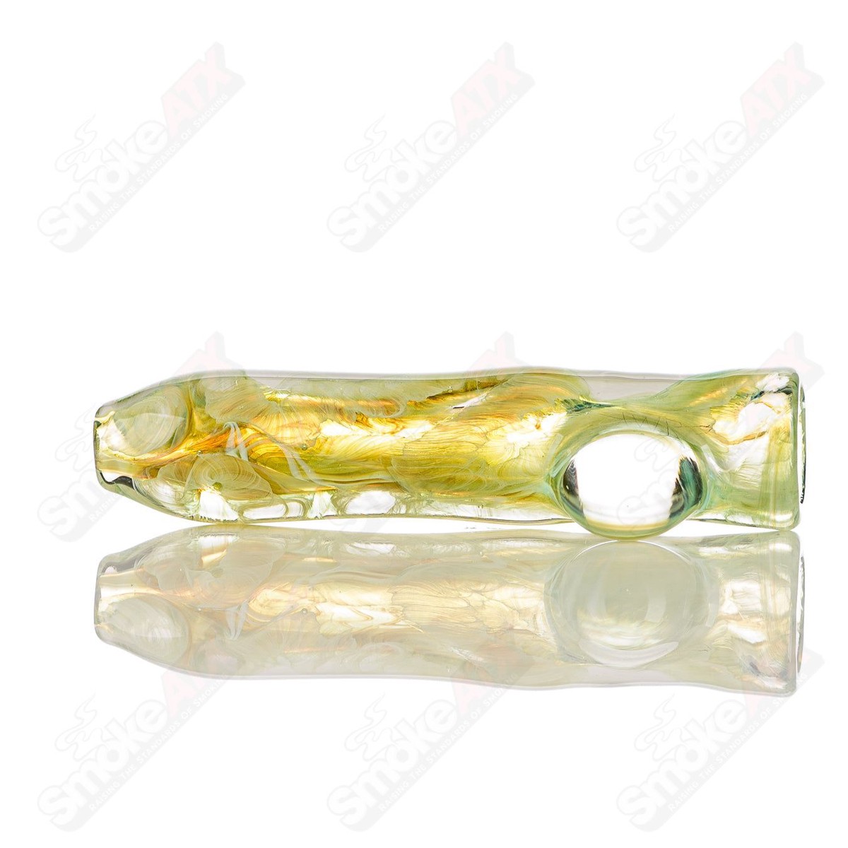 #11 I/O Worked Chillum Signed - JMK Glass