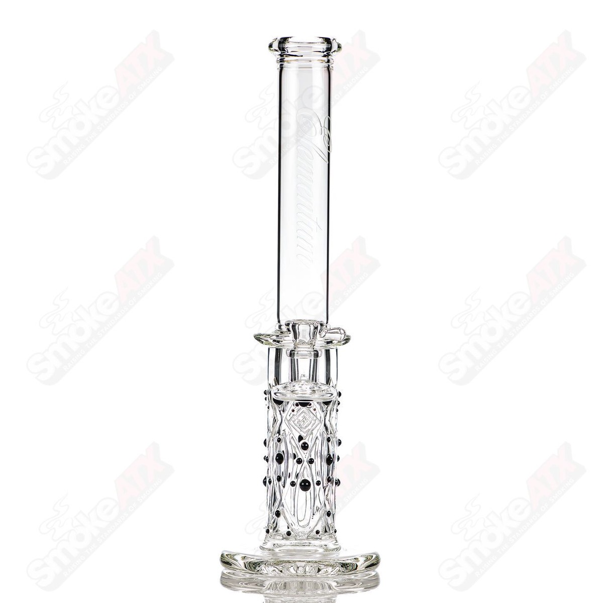 #2 Elementum Membrane Tube with Color Dots Avant-Garde Glass