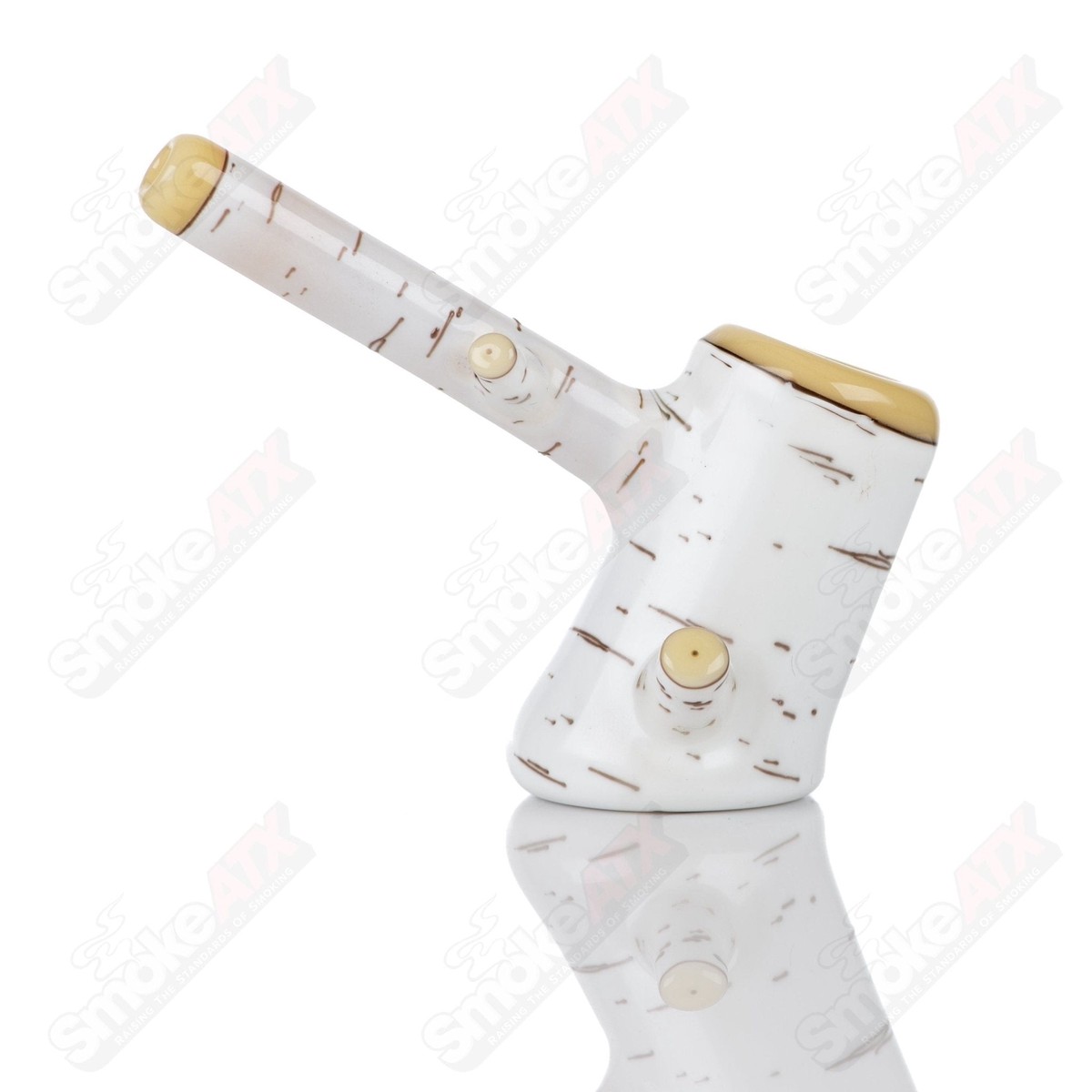 #1 Birch Poker Pipe Foster Glass