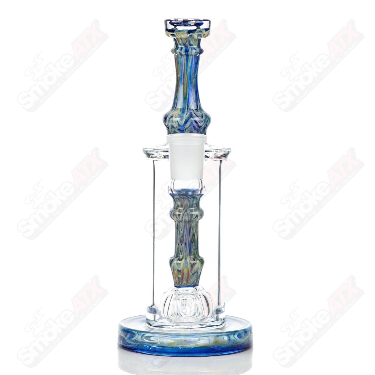 #3 18mm 50mm Wrap n Rake Inline Tube Tagle Glass