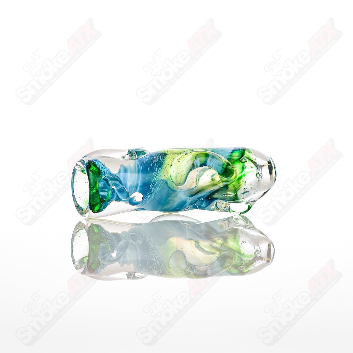 #10 Large Chillum Glass by Nobody