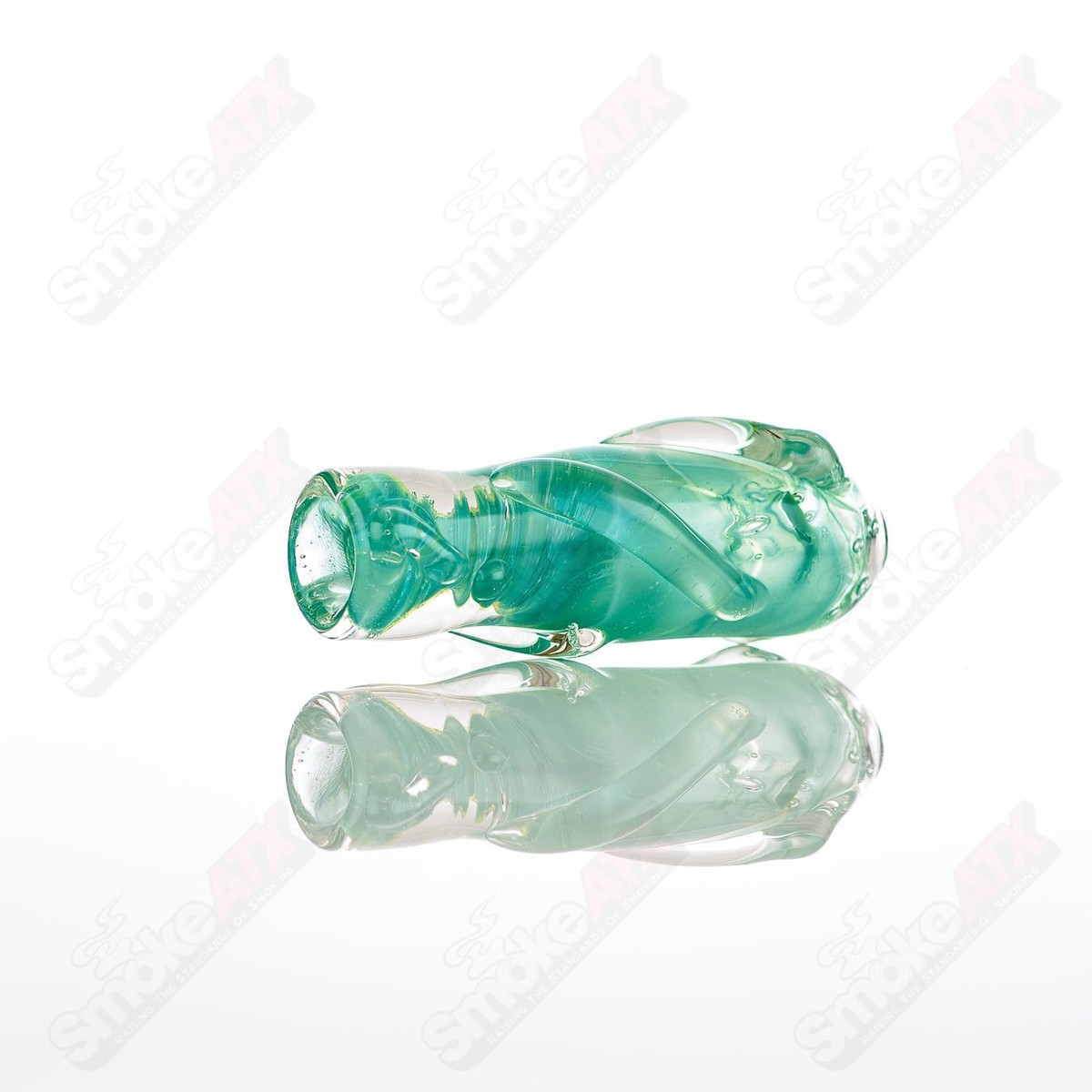 #19 Large Chillum Glass by Nobody