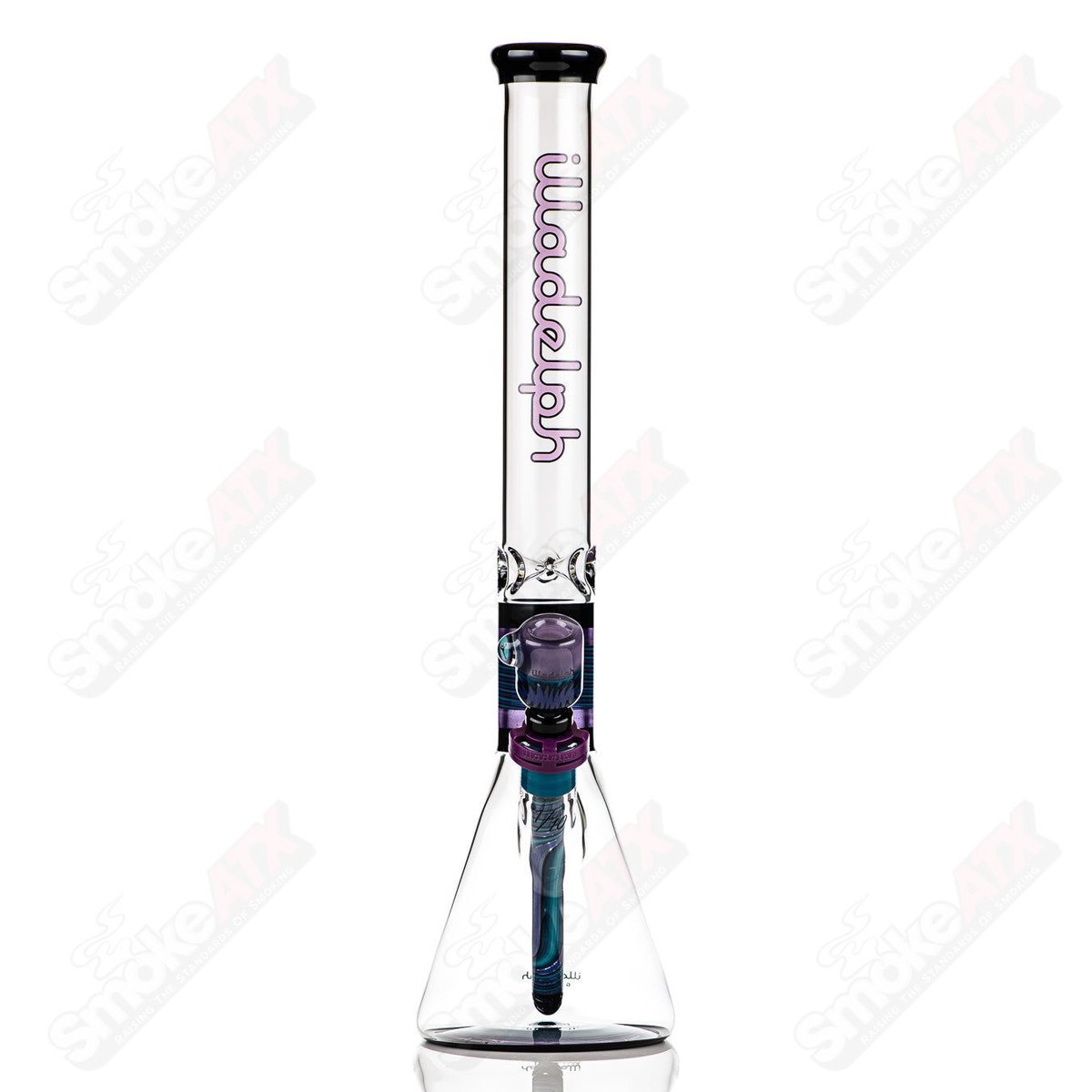 Illadelph Purple And Aqua Jordan Beaker