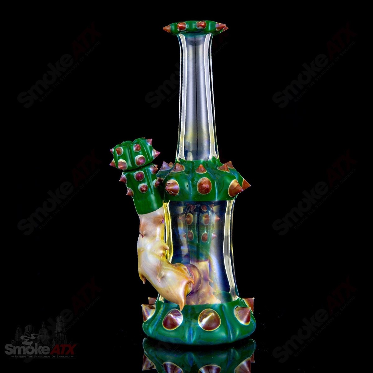 Mini Cactus Root Perc (Green) Unparalleled Glass