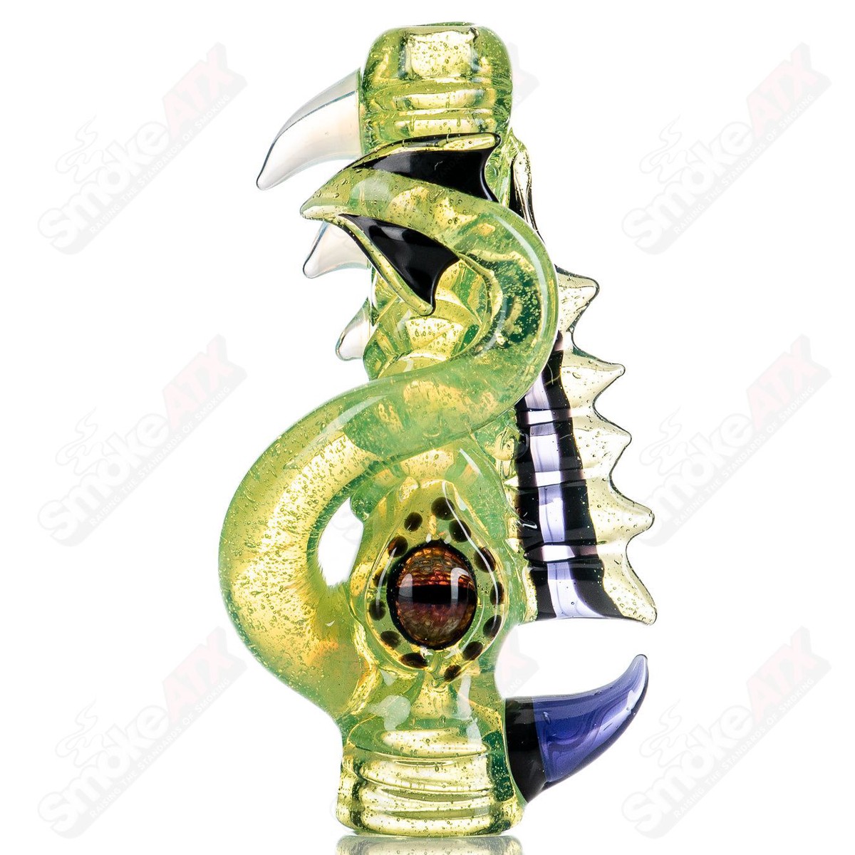 #1 Full Color Chillum by Mako glass