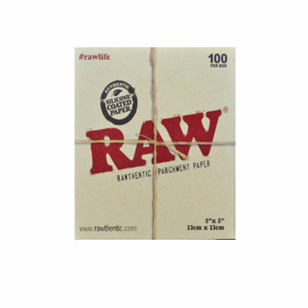 RAW 3x3 Parchment Paper 100ct
