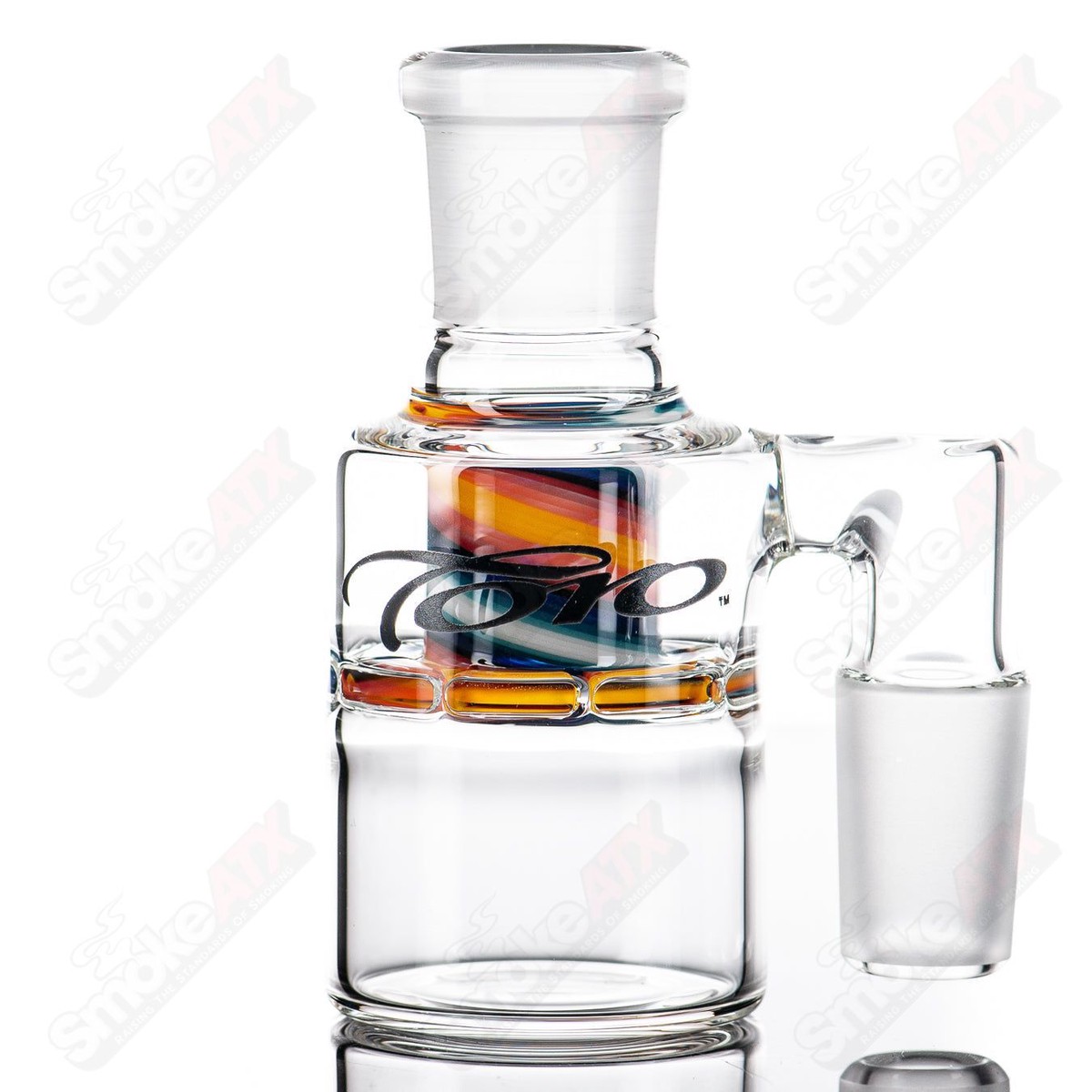 #1 18/90 Dry Catch w/ Line Work by Toro Glass