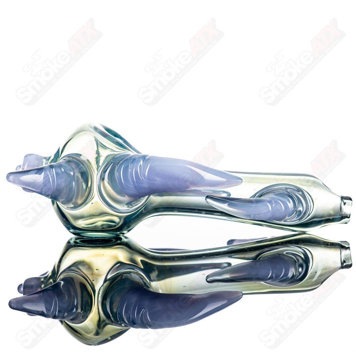 #1 Sceptre Steam Roller Spoon by JMK Glass